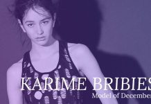 KARIME BRIBIESCA — MODEL OF THE MONTH