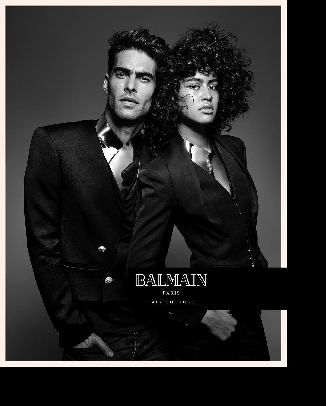 Luz Pavon for Balmain Hair Couture Spring 2017 campaign