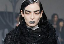 CRISTINA PICCONE FOR THOM BROWNE FALL 2017 IN NEW YORK