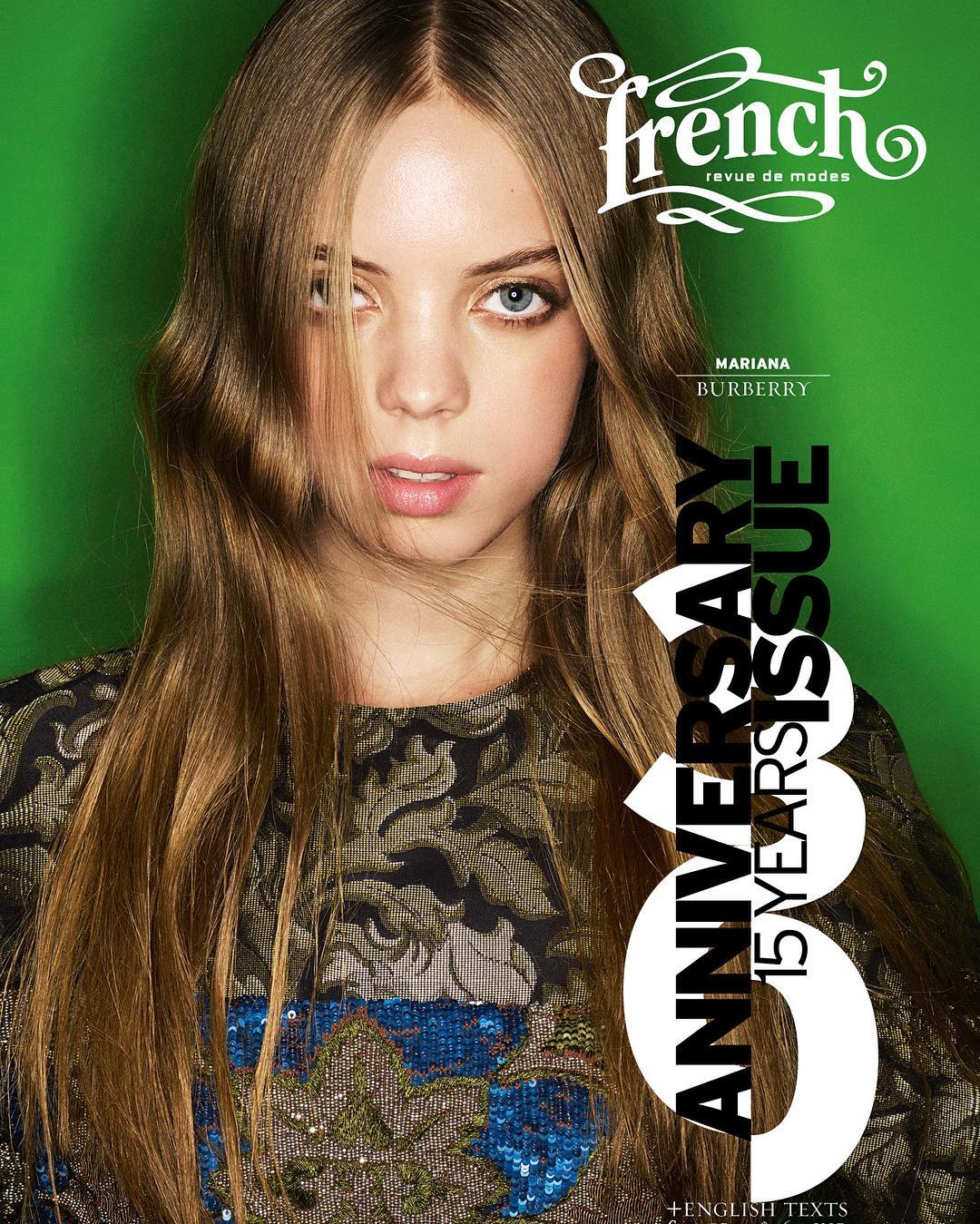 Mariana Zaragoza covers French Revue de Modes No. 30