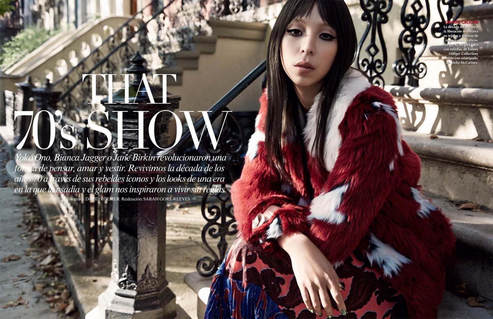Issa Lish para Vogue México Diciembre 2014
