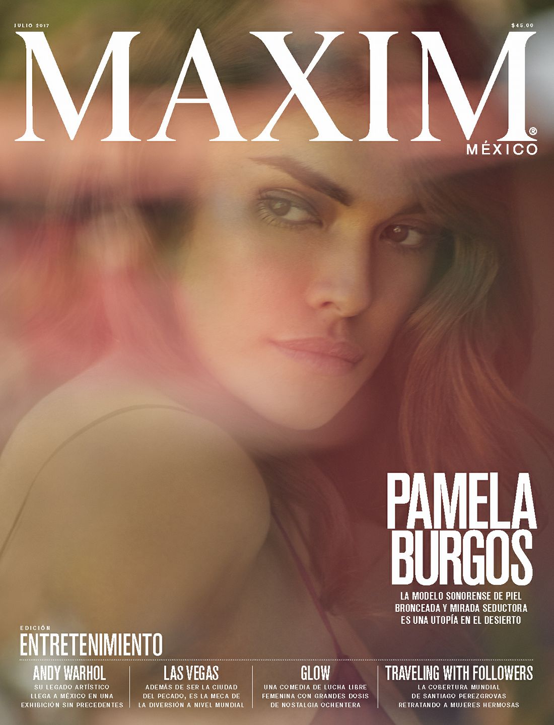 Pamela Burgos for Maxim Mexico July 2017