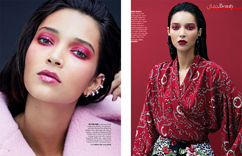 Daniela de Jesus for Vogue Arabia December 2017