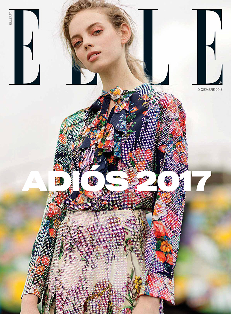 Mariana Zaragoza for Elle Mexico December 2017