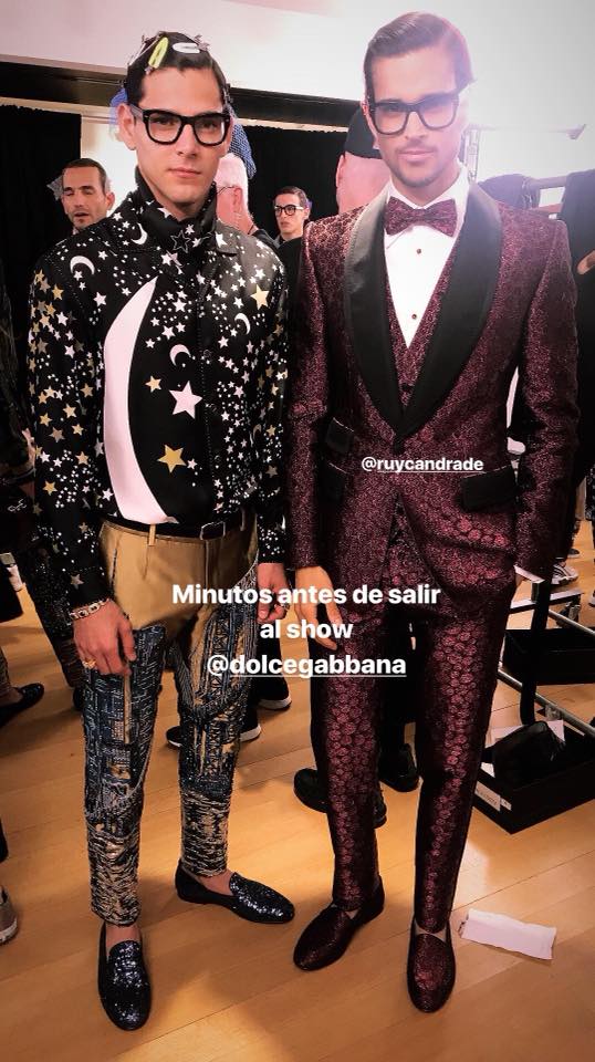Rafael Sanchez para Dolce & Gabbana Alta Sartoria PV 2018