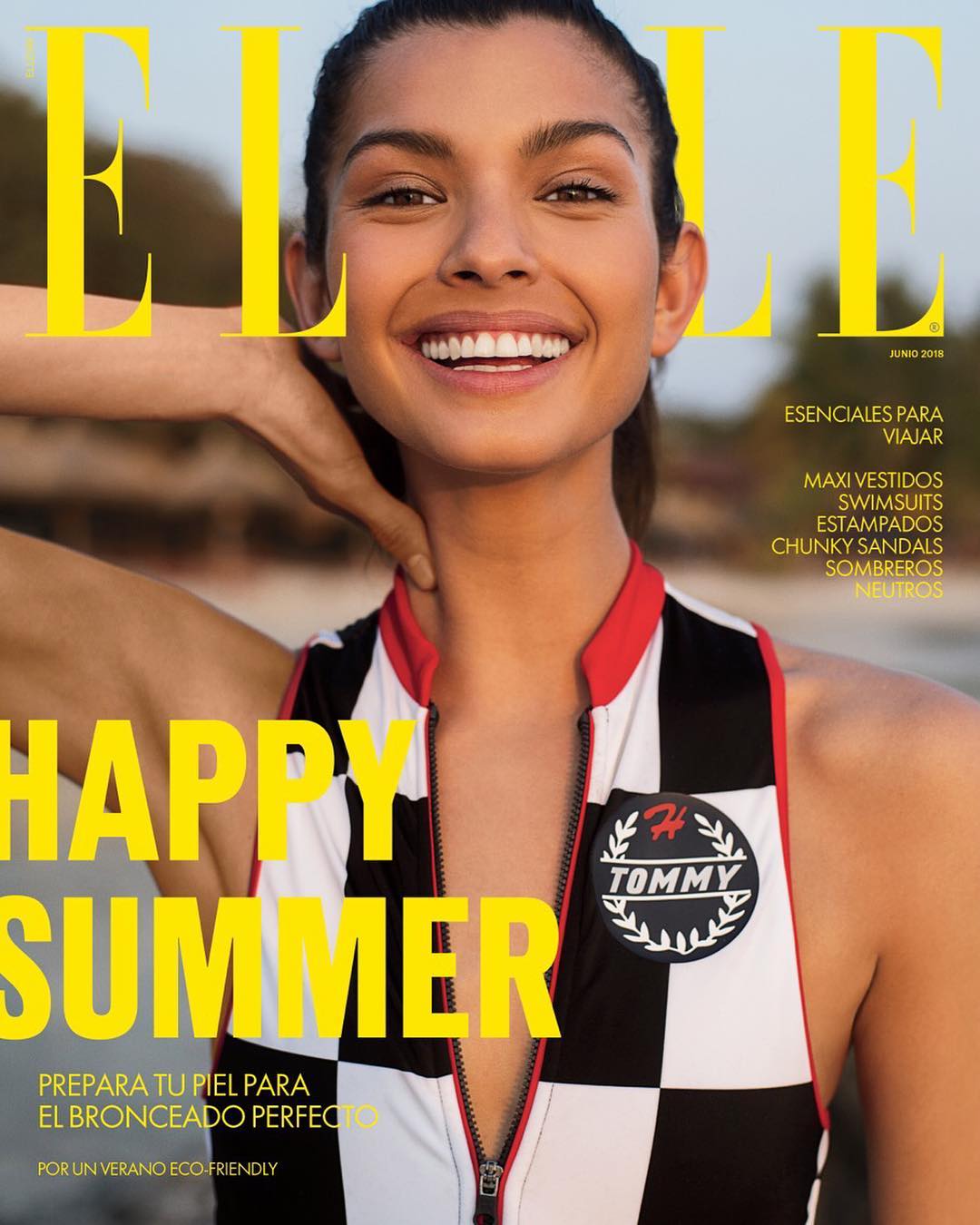 Livia Rangel en portada de Elle México Junio 2018