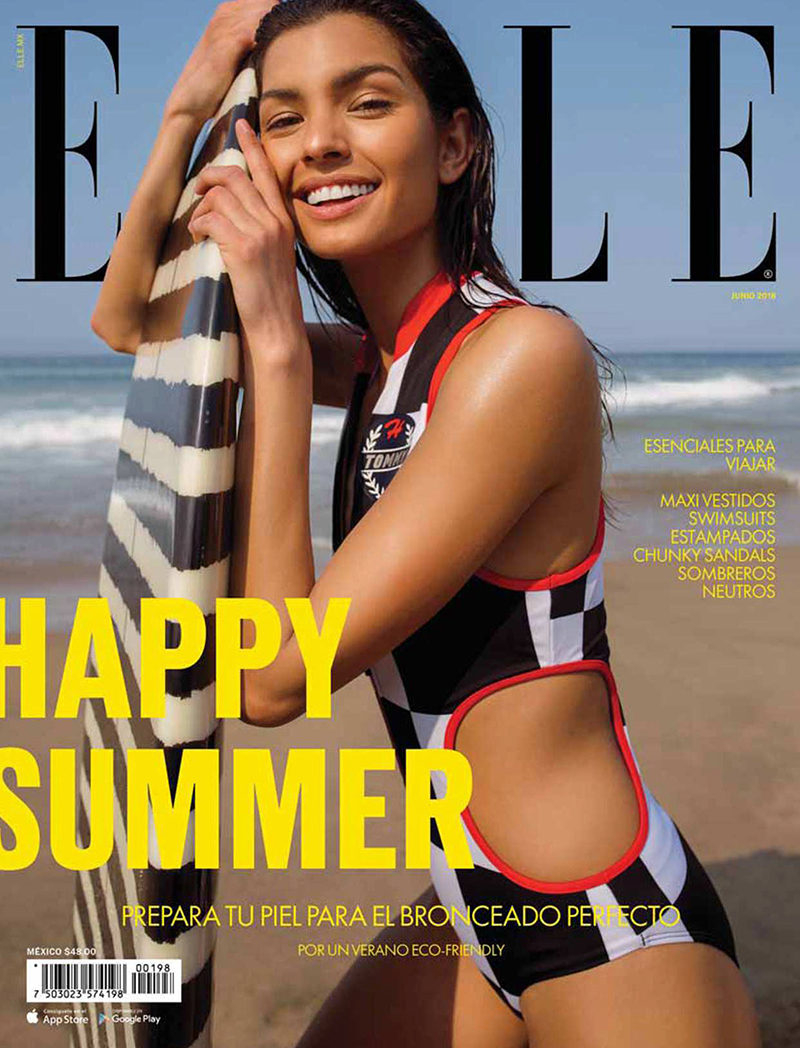 Livia Rangel en portada de Elle México Junio 2018