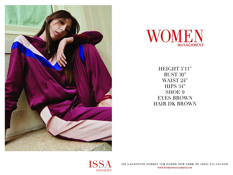 Issa Lish showcard NYFW Spring 2019