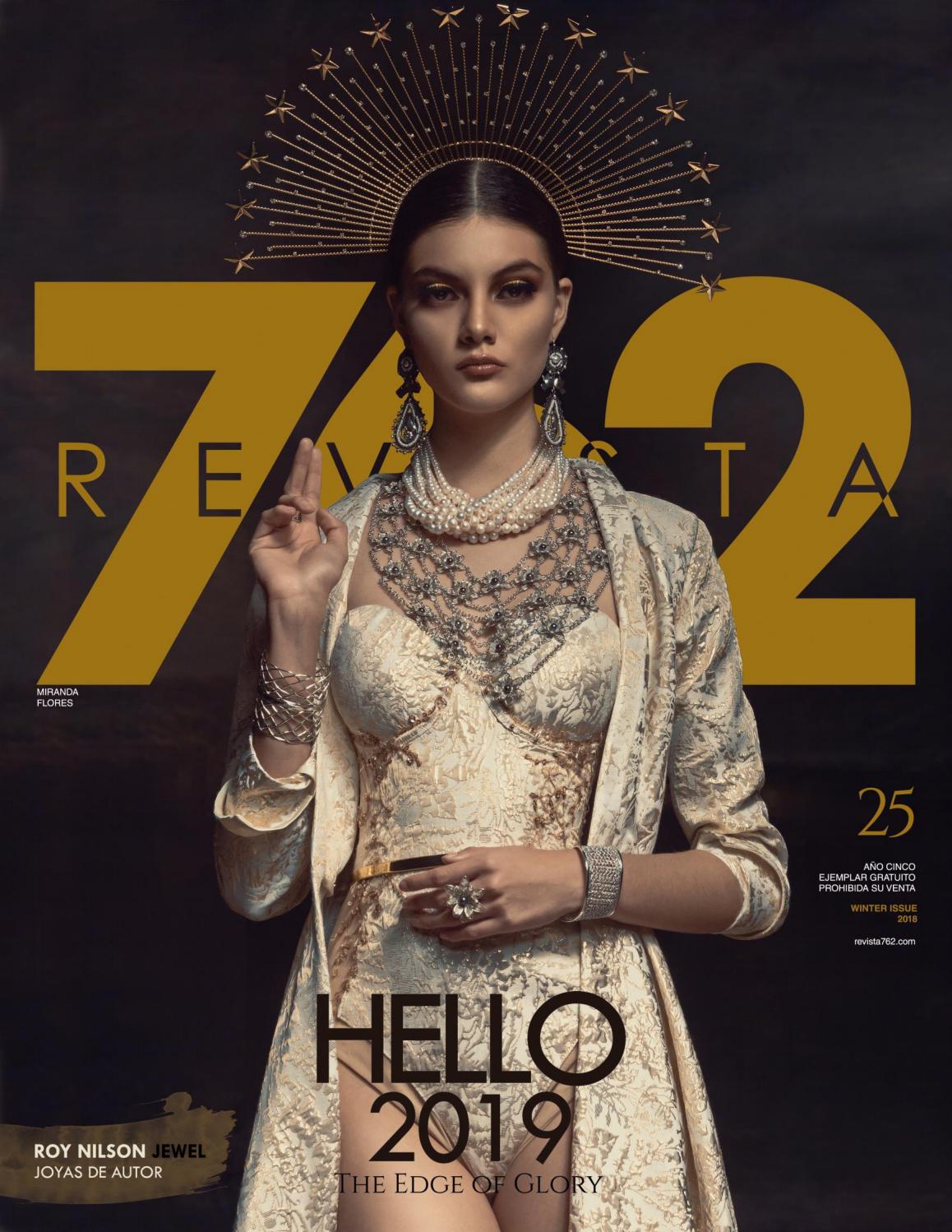 Miranda Flores en Portada de Revista 762 Invierno 2018