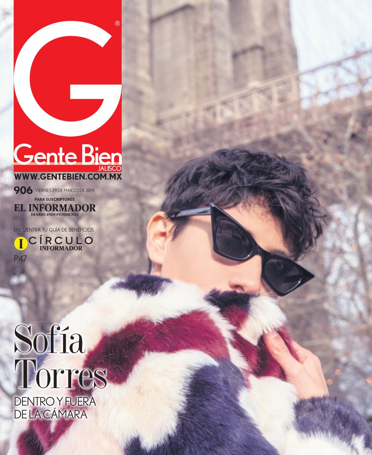Sofia Torres en portada de Gente Bien Jalisco 906