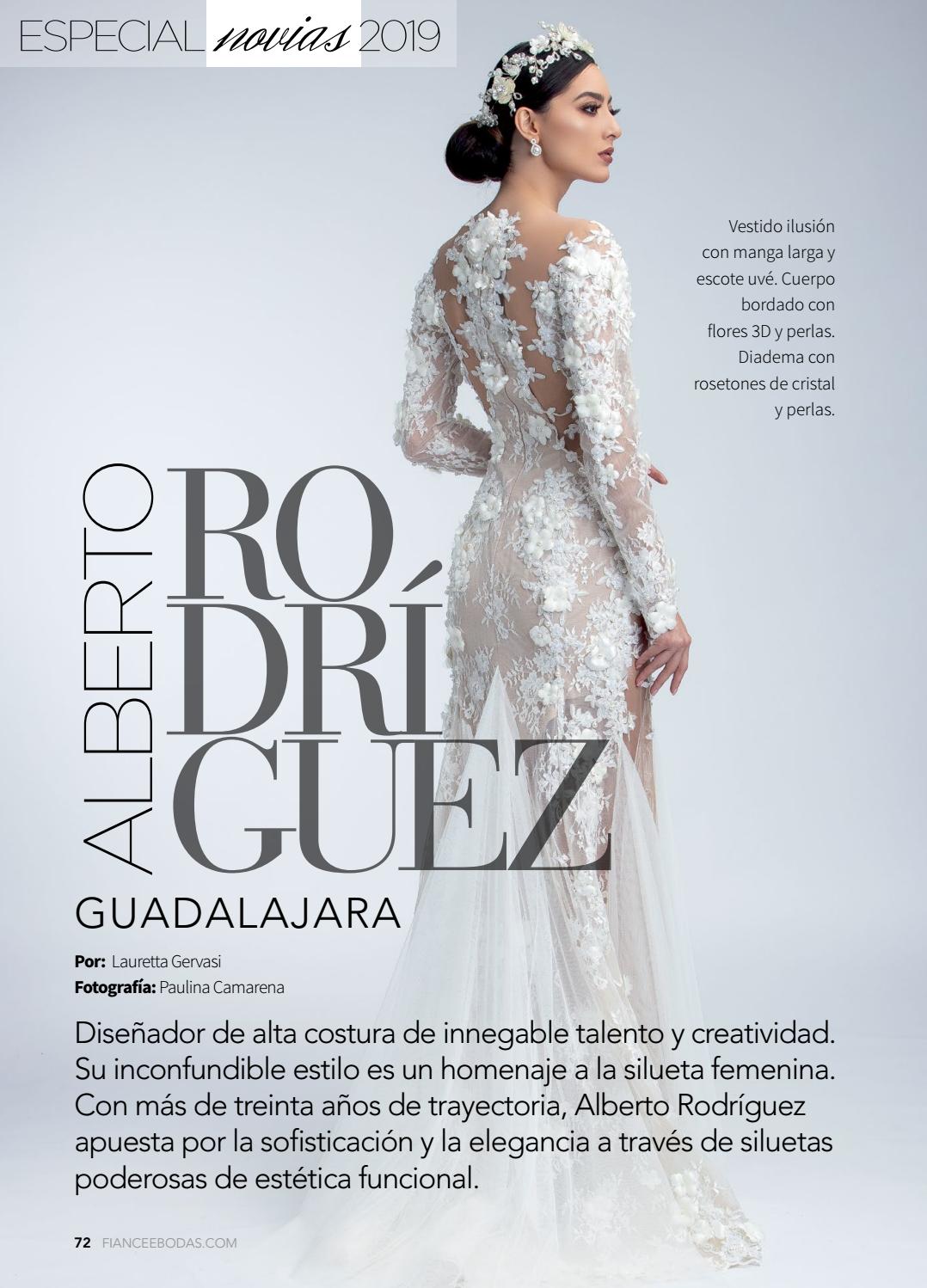 Andrea Barrios para Revista Fiancee Enero 2019