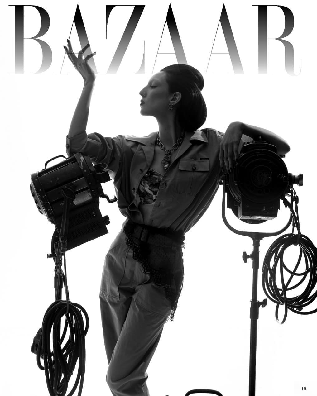 Andrea Carrazco para Harpers Bazaar México Abril 2020